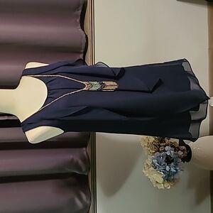 IZ Byer Layered Dress - Size Small